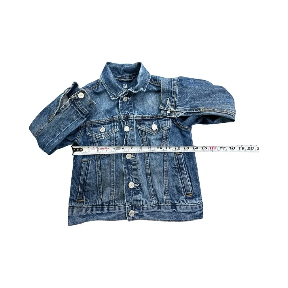 Gap Denim Jacket Boys S Blue Gap For Good Trucker Classic Medium Wash